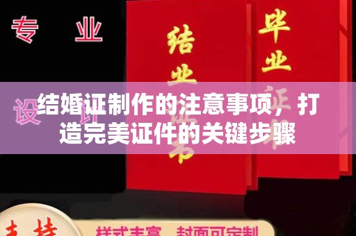 孝昌结婚证制作的注意事项，打造完美证件的关键步骤
